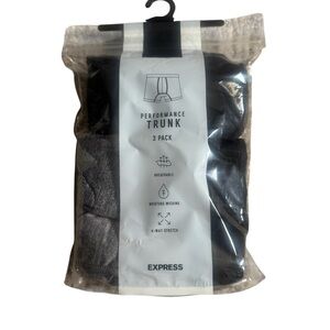 Express Men's Performance Trunk 3-Pack - Black and Gray